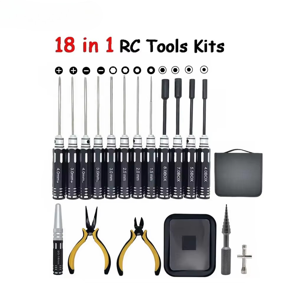 Socket Set - Kit de Ferramentas RC 18 em