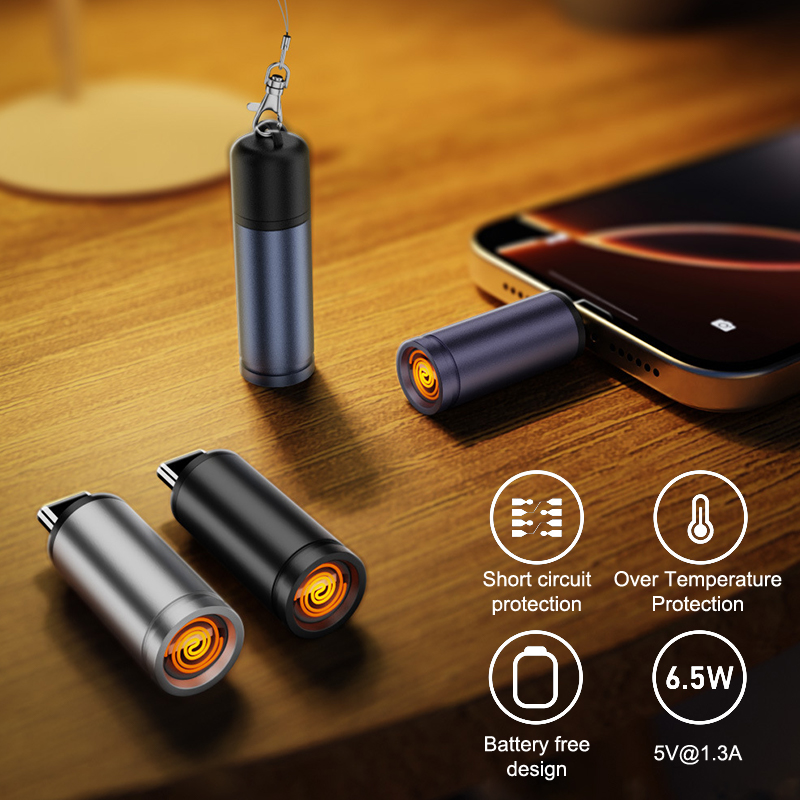Mini isqueiro portátil tipo C, - Spark Plug avaliação e preço