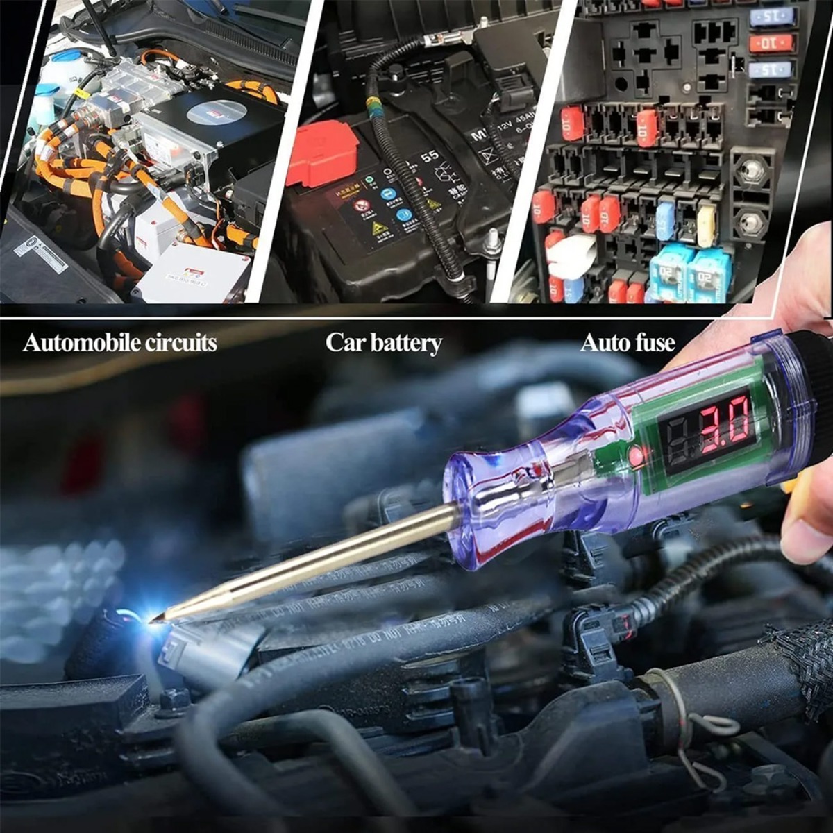 Testador de Circuito de Voltag - Car Diagnostic Tool avaliação e preço